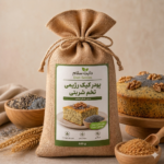 پودر کیک تخم شربتی